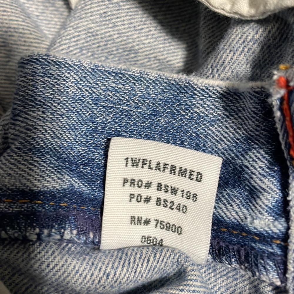 VGUC Big Star distressed embroidered floral “Flary” flare jeans 5 pockets sz 31R - Picture 5 of 12